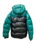 55DIESEL (ディーゼル) ダウンジャケット ブラック×グリーン サイズ:M：13000円