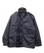 AVIREXアヴィレックス）の古着「ミリタリージャケット」｜ブラック