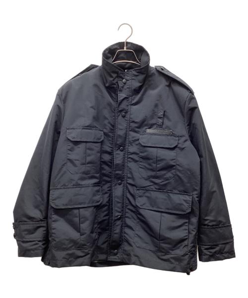 AVIREX（アヴィレックス）AVIREX (アヴィレックス) ミリタリージャケット ブラック サイズ:Mの古着・服飾アイテム