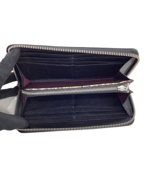 PAUL SMITH（ポールスミス）PAUL SMITH (ポールスミス) 長財布 ブラックの古着・服飾アイテム