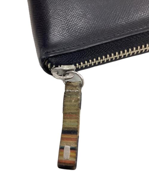 PAUL SMITH（ポールスミス）PAUL SMITH (ポールスミス) 長財布 ブラックの古着・服飾アイテム