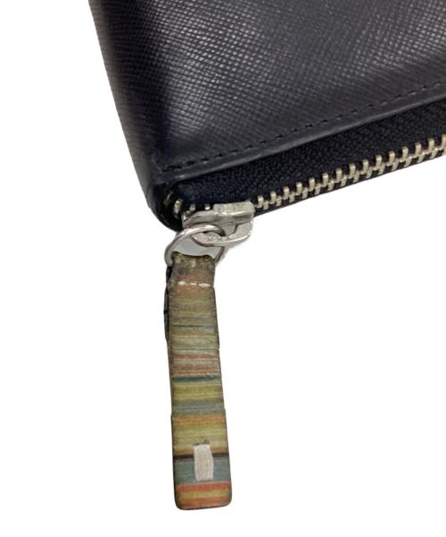 PAUL SMITH（ポールスミス）PAUL SMITH (ポールスミス) 長財布 ブラックの古着・服飾アイテム