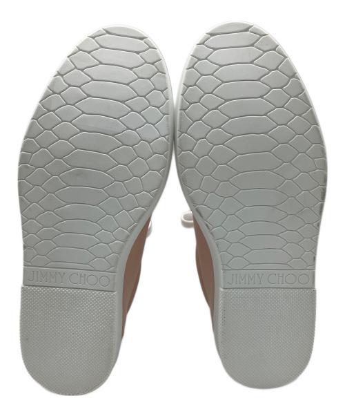 JIMMY CHOO（ジミーチュウ）JIMMY CHOO (ジミーチュウ) スニーカー ピンク サイズ:25.5cmの古着・服飾アイテム
