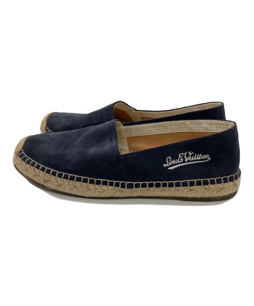 LOUIS VUITTON（ルイ ヴィトン）LOUIS VUITTON (ルイ ヴィトン) スリッポン ネイビー サイズ:25cmの古着・服飾アイテム