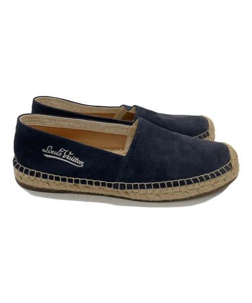 LOUIS VUITTON（ルイ ヴィトン）LOUIS VUITTON (ルイ ヴィトン) スリッポン ネイビー サイズ:25cmの古着・服飾アイテム