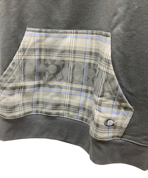 COACH（コーチ）COACH (コーチ) パーカー ブラック サイズ:Mediumの古着・服飾アイテム