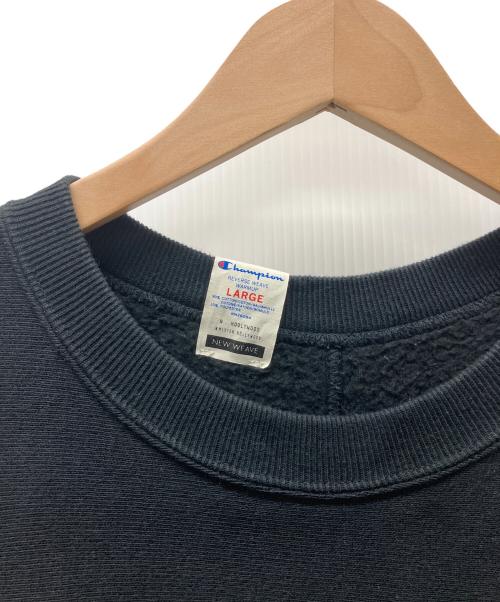 Champion（チャンピオン）Champion (チャンピオン) N.HOOLYWOOD (エヌ ハリウッド) リバースウィーブスウェット ブラック サイズ:Lの古着・服飾アイテム