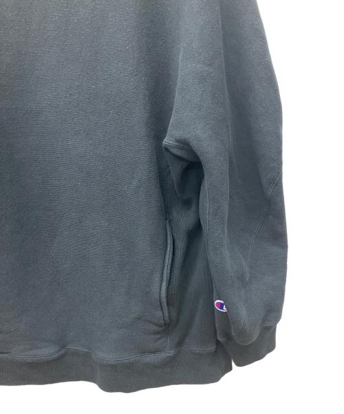 Champion（チャンピオン）Champion (チャンピオン) N.HOOLYWOOD (エヌ ハリウッド) リバースウィーブスウェット ブラック サイズ:Lの古着・服飾アイテム