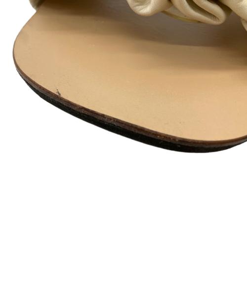 JIL SANDER（ジルサンダー）JIL SANDER (ジルサンダー) サンダル ベージュ サイズ:36の古着・服飾アイテム