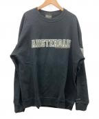 BACK CHANNELバックチャンネル）の古着「スウェット」｜ブラック