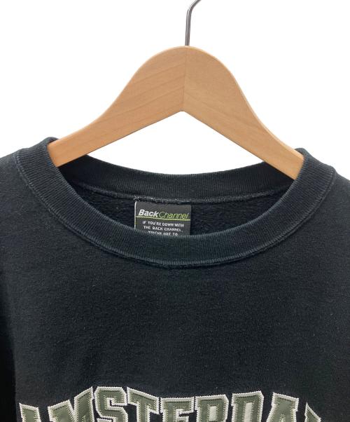 BACK CHANNEL（バックチャンネル）BACK CHANNEL (バックチャンネル) スウェット ブラック サイズ:XLの古着・服飾アイテム