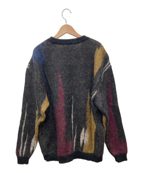 YOKE（ヨーク）YOKE (ヨーク) STILL JACQUARD CREWNECK ブラック サイズ:2の古着・服飾アイテム