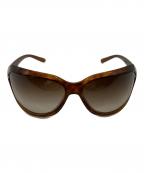 PRADAプラダ）の古着「セルフレームサングラス」｜ブラウン