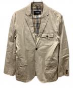 BURBERRY BLACK LABELバーバリーブラックレーベル）の古着「テーラードジャケット」｜ベージュ