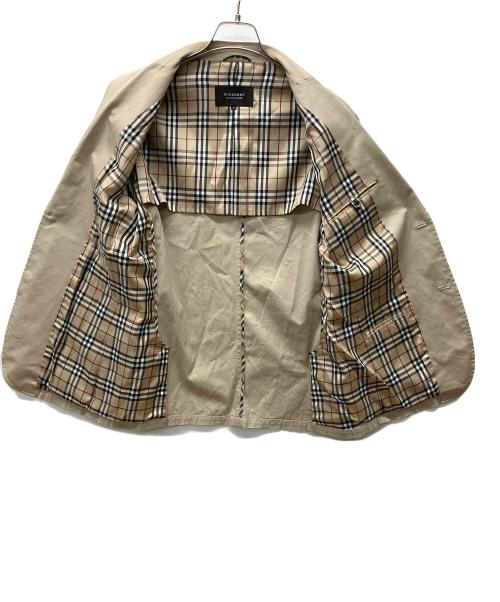 BURBERRY BLACK LABEL（バーバリーブラックレーベル）BURBERRY BLACK LABEL (バーバリーブラックレーベル) テーラードジャケット ベージュ サイズ:Mの古着・服飾アイテム