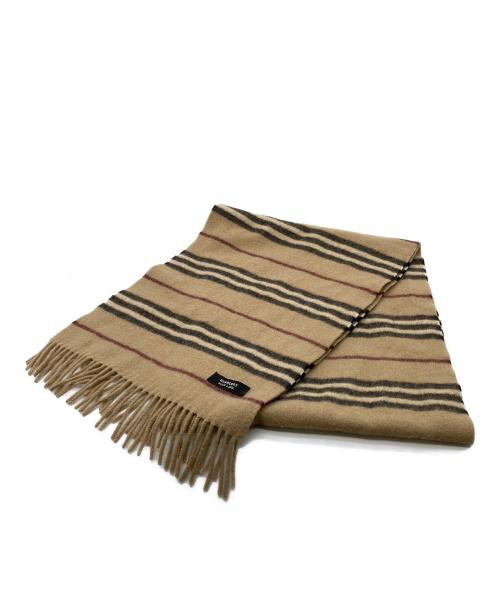 BURBERRY BLACK LABEL（バーバリーブラックレーベル）BURBERRY BLACK LABEL (バーバリーブラックレーベル) マフラー ベージュの古着・服飾アイテム