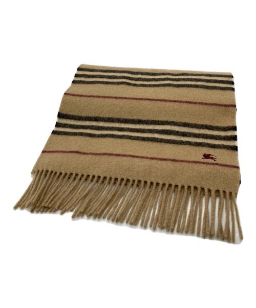 BURBERRY BLACK LABEL（バーバリーブラックレーベル）BURBERRY BLACK LABEL (バーバリーブラックレーベル) マフラー ベージュの古着・服飾アイテム