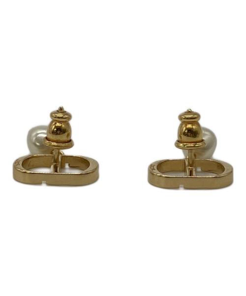 Dior（ディオール）DIOR (ディオール) ピアス ゴールドの古着・服飾アイテム