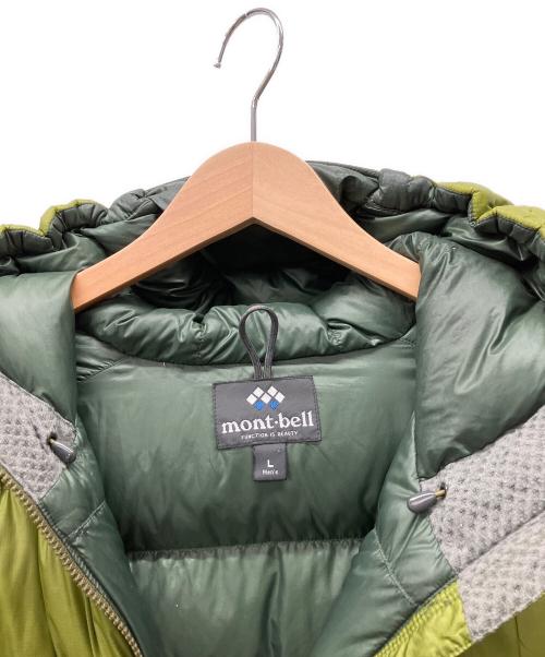 mont-bell（モンベル）mont-bell (モンベル) ダウンジャケット グリーン サイズ:Lの古着・服飾アイテム
