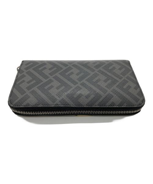 FENDI（フェンディ）FENDI (フェンディ) 長財布 イエロー×グレーの古着・服飾アイテム