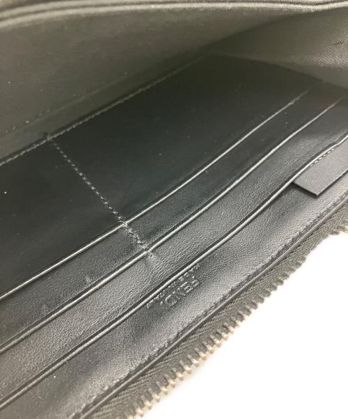 FENDI（フェンディ）FENDI (フェンディ) 長財布 イエロー×グレーの古着・服飾アイテム