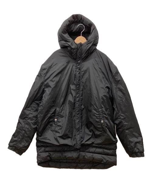 DIESEL（ディーゼル）DIESEL (ディーゼル) 中綿コート ブラック サイズ:Lの古着・服飾アイテム