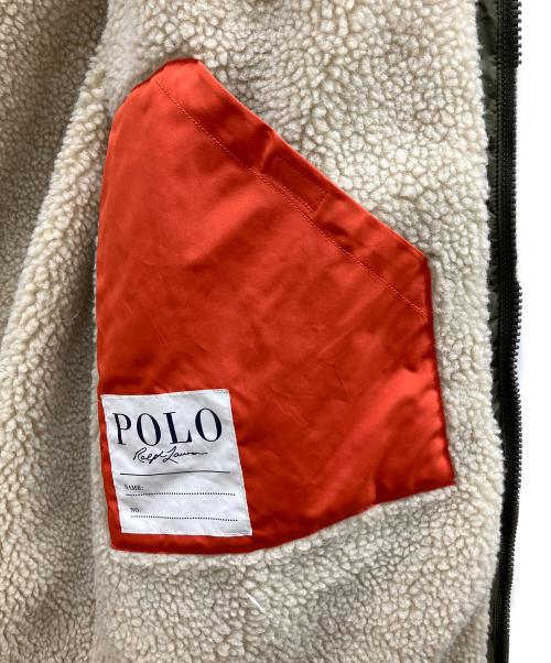 POLO RALPH LAUREN（ポロ・ラルフローレン）POLO RALPH LAUREN (ポロ・ラルフローレン) ダウンコート オリーブ サイズ:XLの古着・服飾アイテム