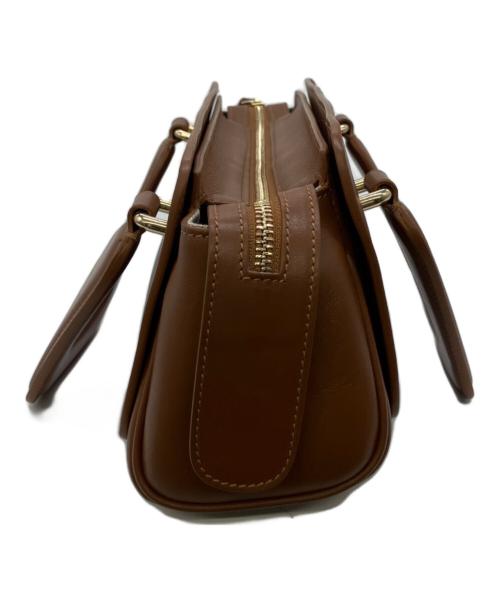 aim MICRO OLIVIA（エイム マイクロオリビア）aim MICRO OLIVIA (エイム マイクロオリビア) 2WAYバッグ ブラウンの古着・服飾アイテム