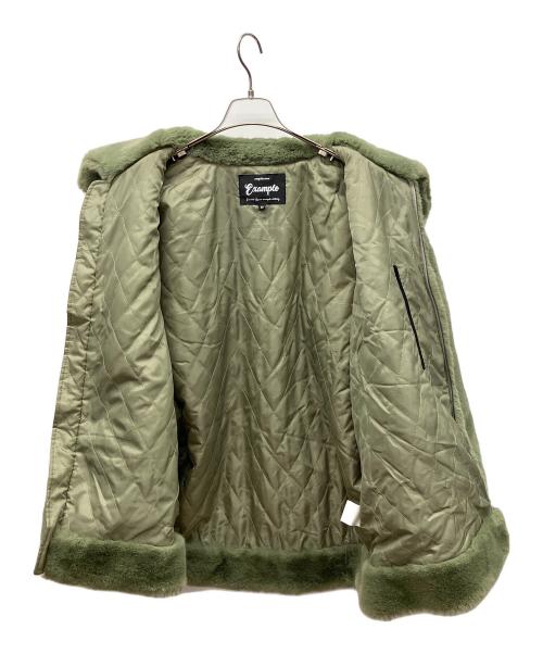 EXAMPLE（エグザンプル）EXAMPLE (エグザンプル) ファージャケット グリーン サイズ:XLの古着・服飾アイテム