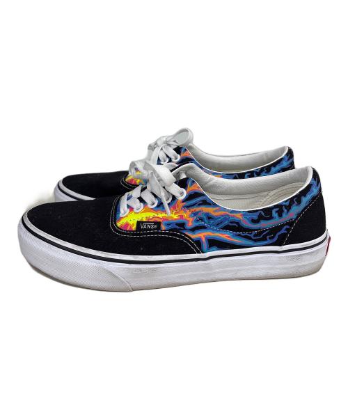 VANS（ヴァンズ）VANS (ヴァンズ) Buty Electric Flame Old Skool ブルー×ブラック サイズ:27cmの古着・服飾アイテム