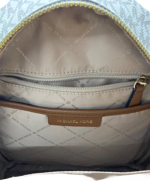 MICHAEL KORS（マイケル・コース）MICHAEL KORS (マイケル・コース) リュック ブラウン×グレーの古着・服飾アイテム
