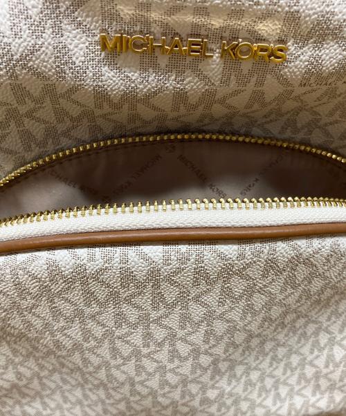 MICHAEL KORS（マイケル・コース）MICHAEL KORS (マイケル・コース) リュック ブラウン×グレーの古着・服飾アイテム