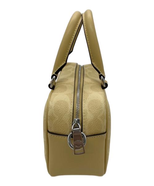 COACH（コーチ）COACH (コーチ) サッチェル クロスボディ バッグ ベージュの古着・服飾アイテム