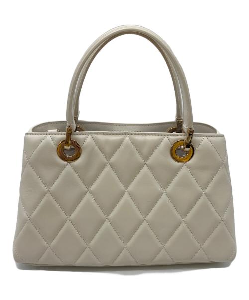 Kate Spade（ケイトスペード）Kate Spade (ケイトスペード) SMALL QUILTED SULLIVAN SATCHEL ホワイトの古着・服飾アイテム