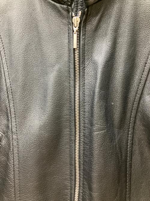 Milok（ミロック）Milok (ミロック) レザージャケット ブラック サイズ:Mの古着・服飾アイテム