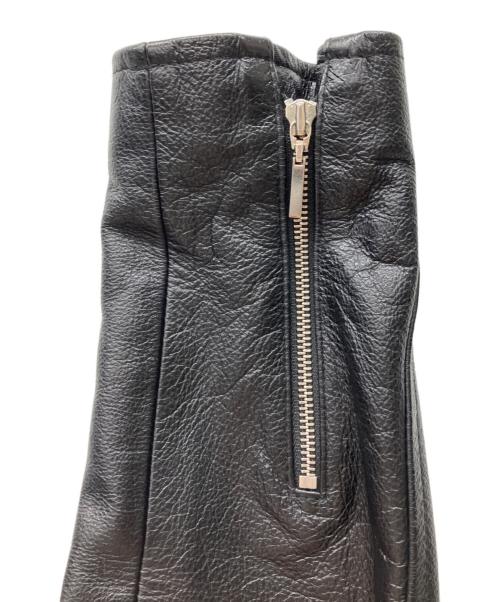 Milok（ミロック）Milok (ミロック) レザージャケット ブラック サイズ:Mの古着・服飾アイテム