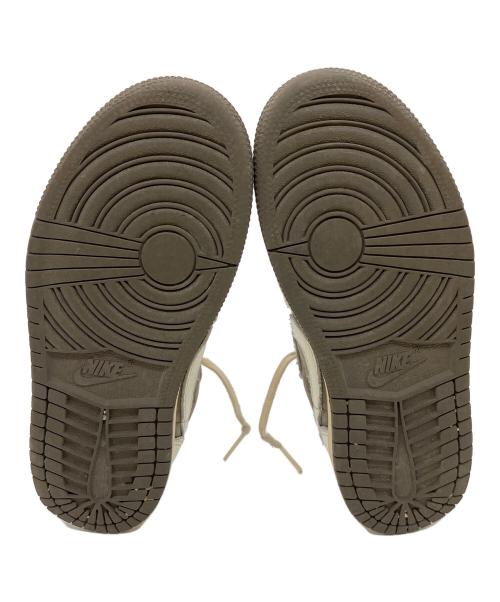 NIKE（ナイキ）NIKE (ナイキ) Travis Scott (トラヴィススコット) スニーカー ホワイト×グレー サイズ:22cmの古着・服飾アイテム