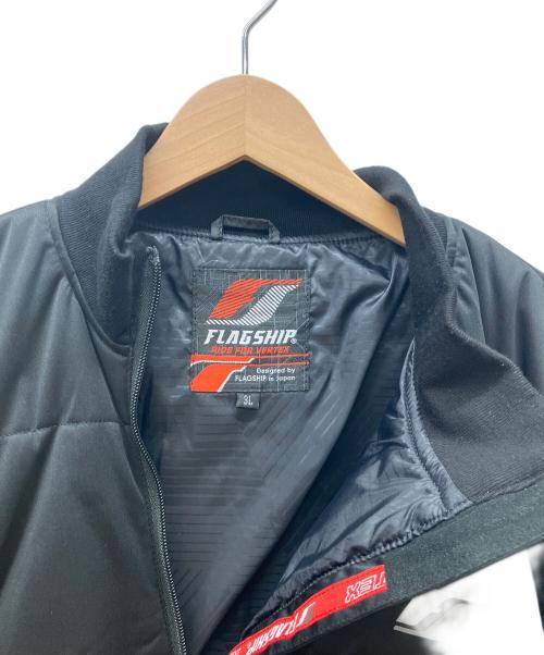 FLAGSHIP（フラッグシップ）FLAGSHIP (フラッグシップ) レザージャケット レッド サイズ:3Ｌの古着・服飾アイテム