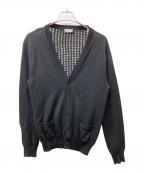 Diorディオール）の古着「バックメッシュニットカーディガン」｜ブラック