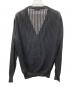 Dior (ディオール) バックメッシュニットカーディガン ブラック サイズ:M：15000円