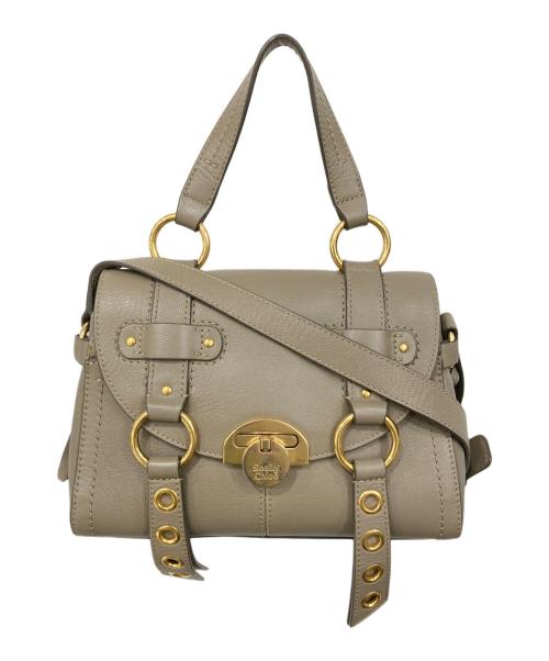 SEE BY CHLOE（シーバイクロエ）SEE BY CHLOE (シーバイクロエ) 2WAYバッグ ブラウンの古着・服飾アイテム