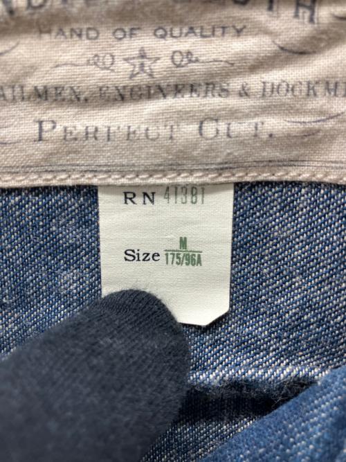 RRL（ダブルアールエル）RRL (ダブルアールエル) トランスコンチネンタルジャケット インディゴ サイズ:Mの古着・服飾アイテム