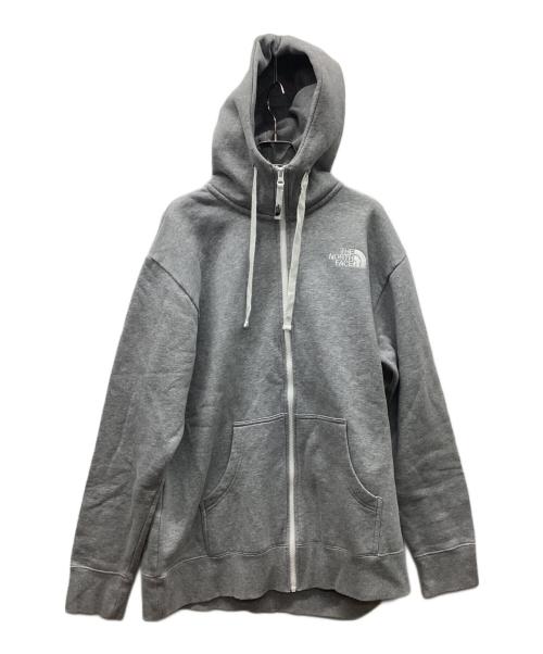 THE NORTH FACE（ザ ノース フェイス）THE NORTH FACE (ザ ノース フェイス) リアビュー フルジップ フーディ グレー サイズ:XLの古着・服飾アイテム