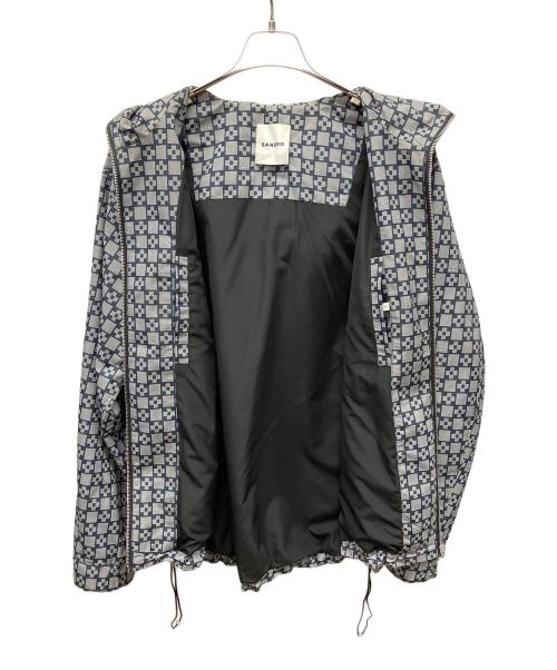 Sandro（サンドロ）Sandro (サンドロ) ジップパーカー グレー サイズ:Lの古着・服飾アイテム