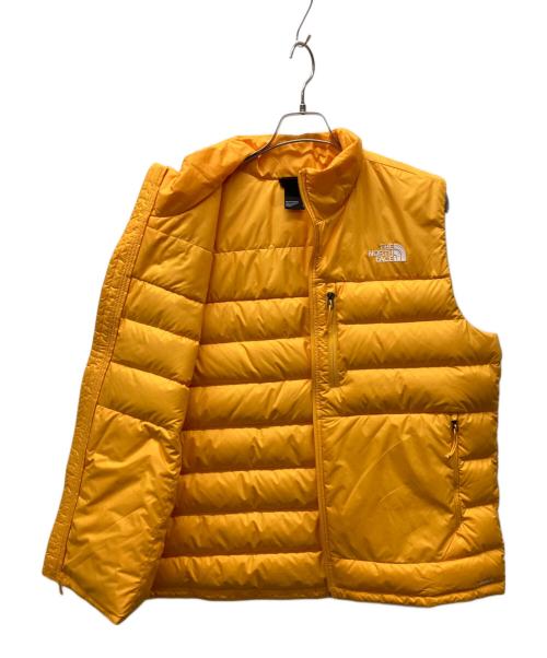 THE NORTH FACE（ザ ノース フェイス）THE NORTH FACE (ザ ノース フェイス) ダウンベスト イエロー サイズ:Lの古着・服飾アイテム
