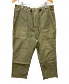 Needlesニードルズ）の古着「ベイカーパンツ」｜カーキ