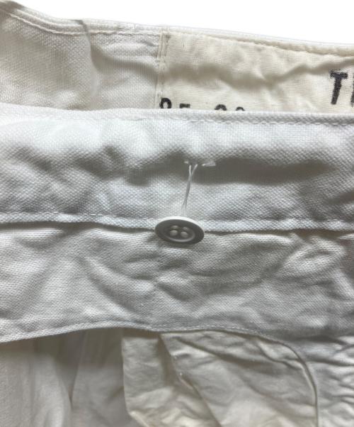 。（。）。 (。) スノーカモパンツ ホワイト サイズ:表記なしの古着・服飾アイテム