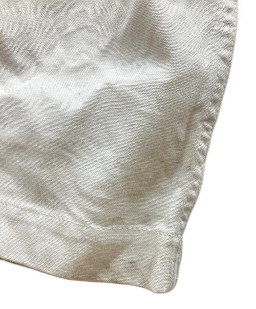 。（。）。 (。) スノーカモパンツ ホワイト サイズ:表記なしの古着・服飾アイテム