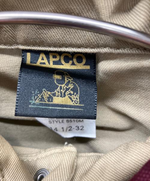LAPCO（ラプコ）LAPCO (ラプコ) ワークジャケット ベージュ サイズ:-の古着・服飾アイテム