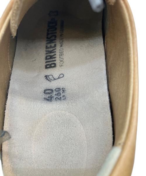 BIRKENSTOCK（ビルケンシュトック）BIRKENSTOCK (ビルケンシュトック) レザーシューズ ブラウン サイズ:26cmの古着・服飾アイテム